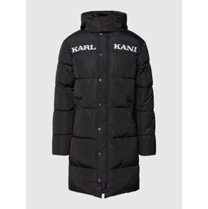Karl Kani Retro Hooded Long Puffer Jacket black - L