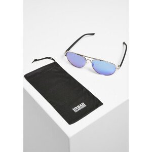 Urban Classics Sunglasses Mumbo Mirror UC silver/blue - UNI