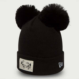 Detská zimná čapica New Era Youth Disney Cuff Minnie Mouse Knit Black - UNI