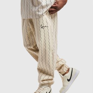 Tepláky Karl Kani Small Signature Ziczac Pinstripe Relaxed Fit Sweatpants w - L