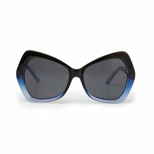Jeepers Peepers Sunglasses Ladies Large Black To Blue Frame (JP0075) - UNI