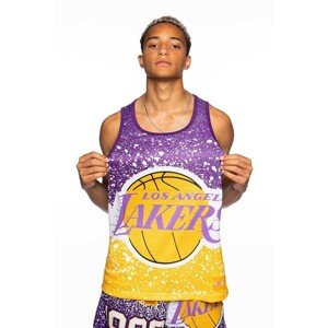 Mitchell & Ness tank top Los Angeles Lakers Jumbotron Sublimated Tank light gold - XL