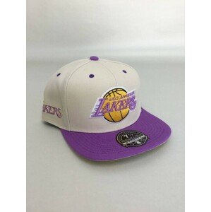 Mitchell & Ness Fullcap Los Angeles Lakers Hop On Fitted off white - 7 1/8