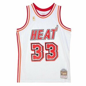 Mitchell & Ness Miami Heat #33 Alonzo Mourning NBA White Jersey white - 2XL