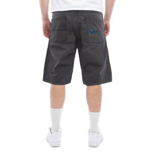 Mass Denim Shorts Jeans Bulb baggy fit black rinse - W 34