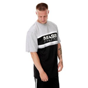 Mass Denim Cut T-shirt heather grey/black - 2XL