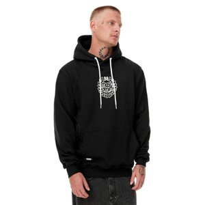 Mass Denim Sweatshirt Base Medium Logo Hoody black - L