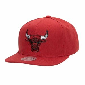 Mitchell & Ness snapback Chicago Bulls Embroidery Glitch Snapback red - UNI
