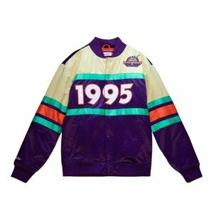 Mitchell & Ness All Star 1995-96 Heavyweight Satin Jacket purple - XL