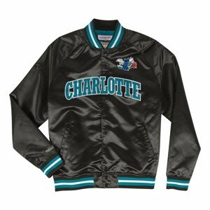 Mitchell & Ness Charlotte Hornets Lightweight Satin Jacket black - XL