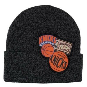 Mitchell & Ness New York Knicks XL Logo Patch Knit black - UNI