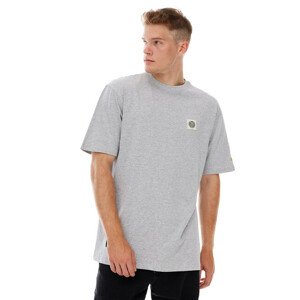 Mass Denim Patch T-shirt light heather grey - L