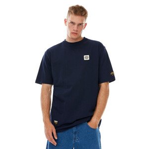 Mass Denim Patch T-shirt navy - L