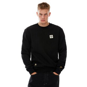 Mass Denim Sweatshirt Patch Crewneck black - 3XL