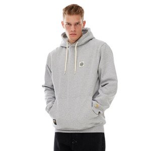 Mass Denim Sweatshirt Patch Hoody light heather grey - XL