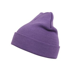 Urban Classics Beanie Basic Flap purple - UNI