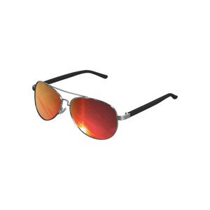 Urban Classics Sunglasses Mumbo Mirror silver/red - UNI