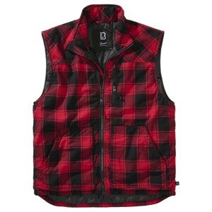 Brandit Lumber Vest red/black - 3XL