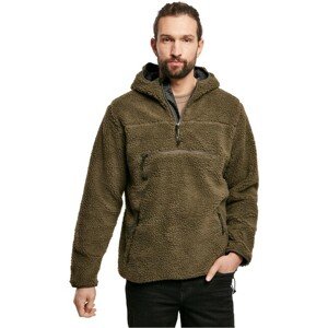 Brandit Teddyfleece Worker Pullover Jacket olive - 3XL
