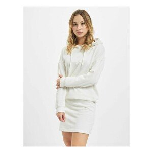 DEF Organic Cotton Hoody Dress offwhite - XS