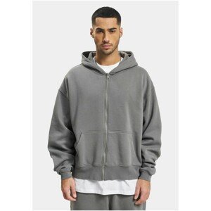 DEF Zip Hoody anthracite washed - M