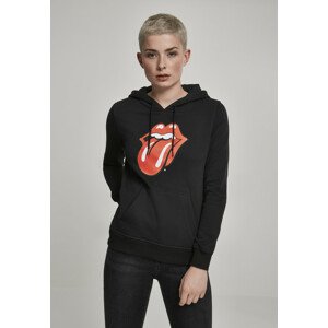 Mr. Tee Rolling Stones Tongue Ladies Hoody black - S