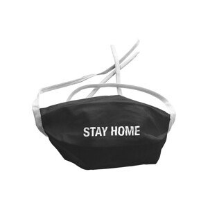 Mr. Tee Stay Home Face Mask 2-Pack black - UNI