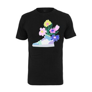 Mr. Tee Ladies Flower Sneaker Tee black - L