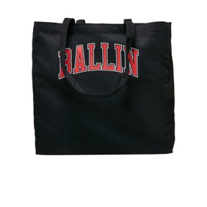 Mr. Tee Ballin Oversize Canvas Tote Bag black - UNI