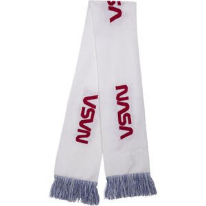 Mr. Tee NASA Scarf Knitted wht/blue/red - UNI