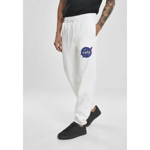 Southpole NASA Insignia Logo Sweatpants white - S