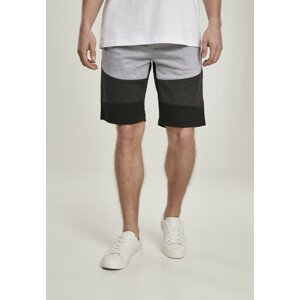 Southpole Color Block Tech Fleece Shorts black - S