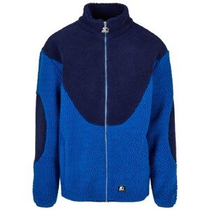 Starter Sherpa Fleece Jacket cobaltblue/darkblue - L