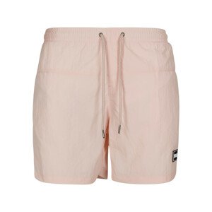 Urban Classics Block Swim Shorts pink - L
