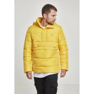 Urban Classics Pull Over Puffer Jacket chrome yellow - M