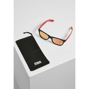 Urban Classics Sunglasses Likoma Mirror UC black/red - UNI