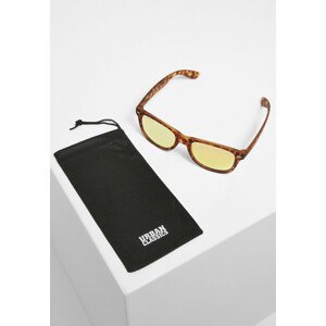 Urban Classics Sunglasses Likoma Mirror UC brown leo/orange - UNI