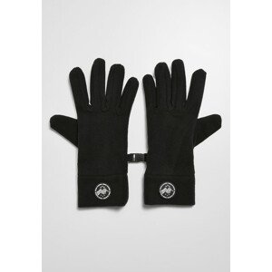 Urban Classics Hiking Polar Fleece Gloves black - S/M