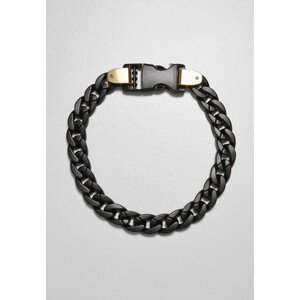 Urban Classics Light Chain Necklace black/gold - UNI
