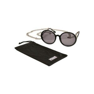 Urban Classics Sunglasses Cannes with Chain black - UNI