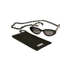 Urban Classics Sunglasses Puerto Rico With Chain black - UNI