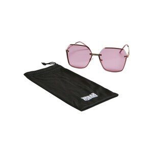 Urban Classics Sunglasses Michigan lilac/gold - UNI