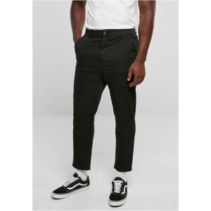 Urban Classics Cropped Chino Pants black - 36